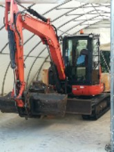 Kubota U55-4 Tracked Excavator